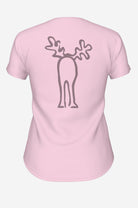 RUDOLFINE-Retro Elch T-Shirt aus reiner Bio-Baumwolle für Damen-Elkline-6