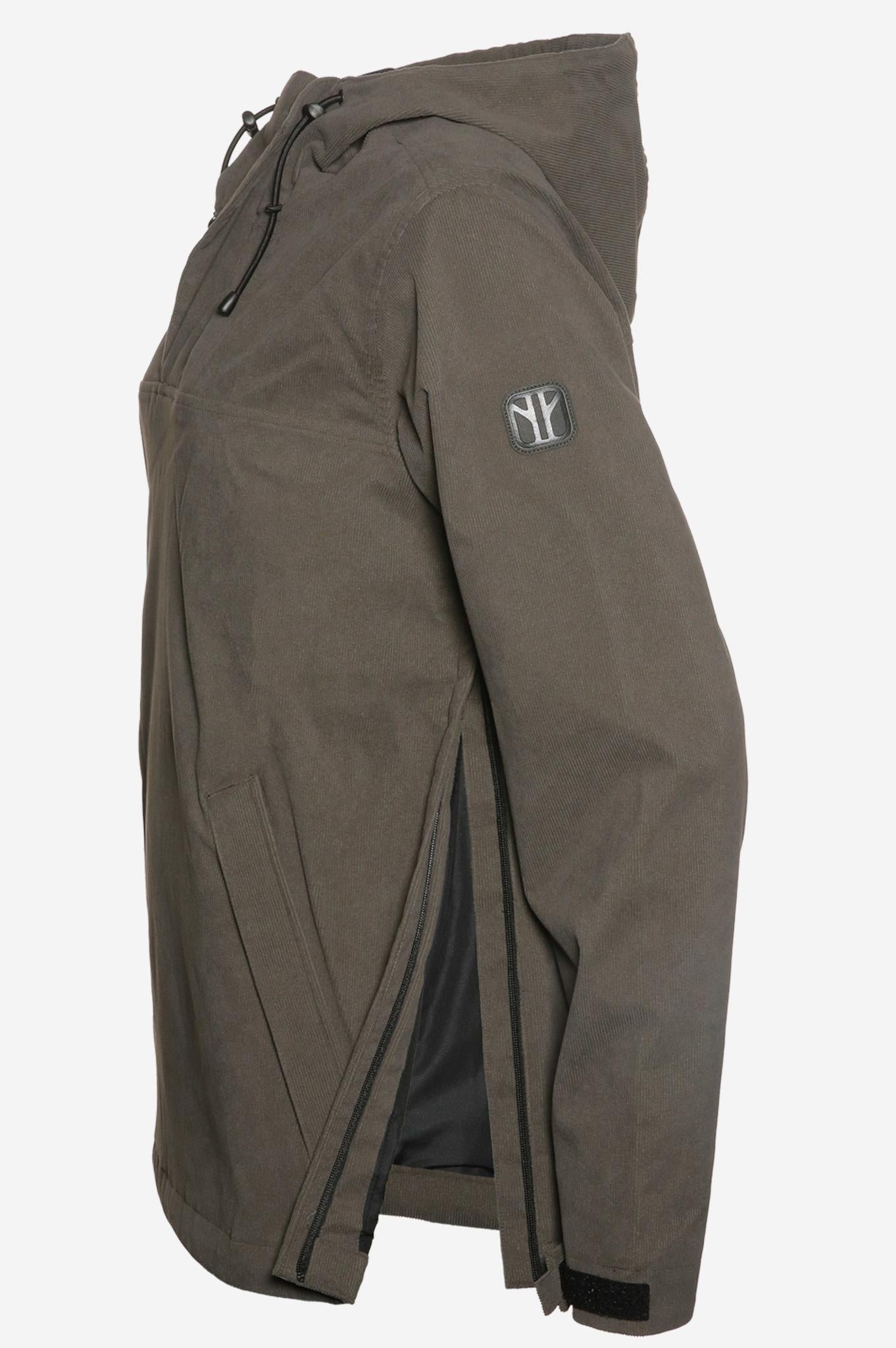 SCHLUPFINE-Wasserdichte Cord Schlupfjacke für Damen-Elkline-10