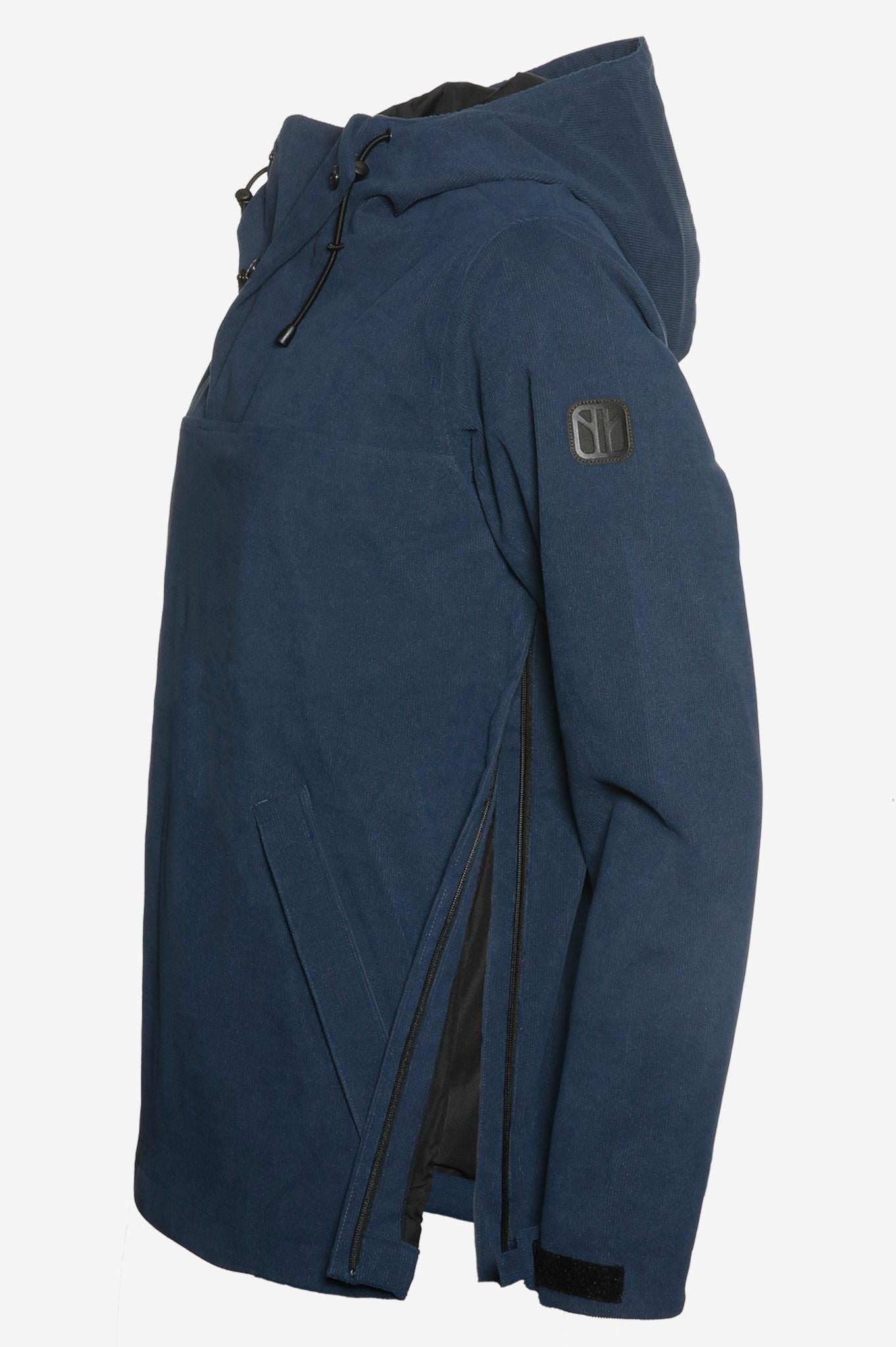 SCHLUPFINE-Wasserdichte Cord Schlupfjacke für Damen-Elkline-4