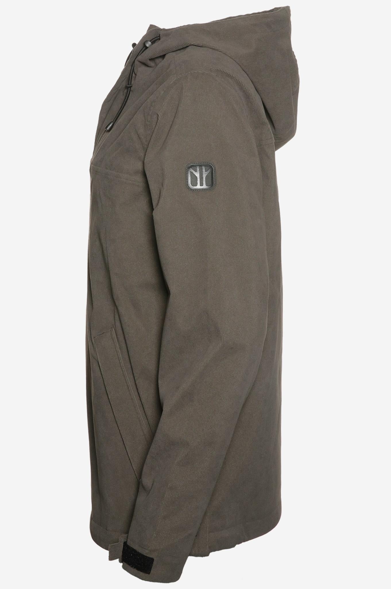 SCHLUPFINE-Wasserdichte Cord Schlupfjacke für Damen-Elkline-9