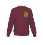 Vanaufsherz Men Crew Neck - nightred