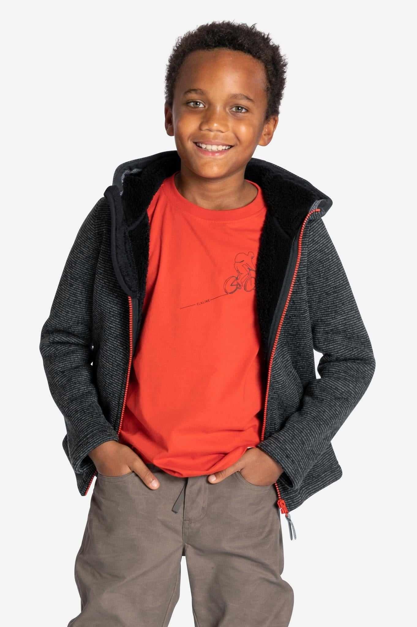 LITTLE STRANGER-Kinder Fleecejacke-Elkline-1