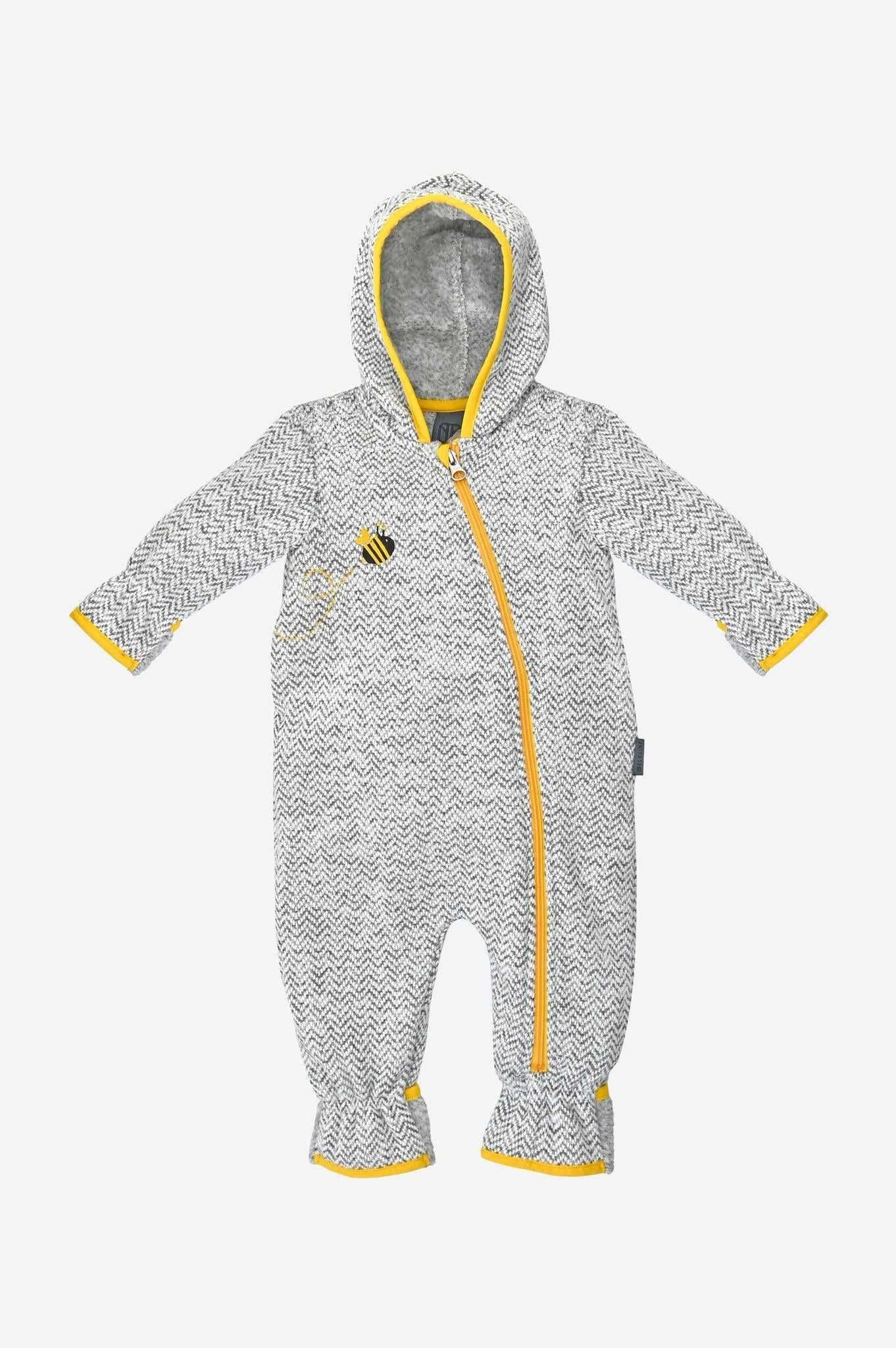 JUST BEE-Baby Fleece Overall-Elkline-3