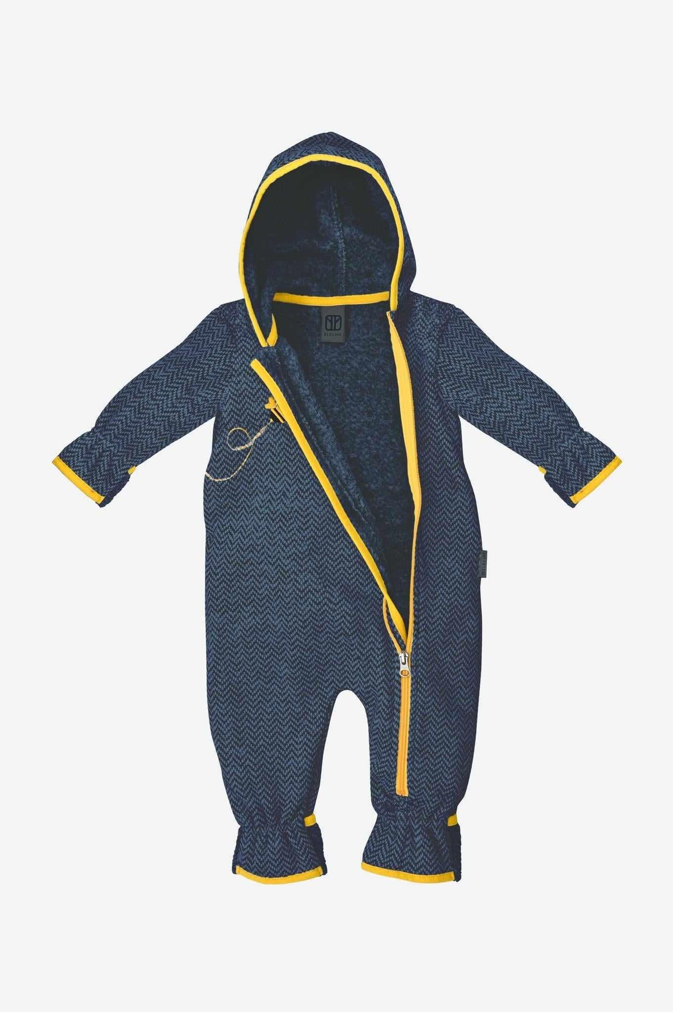 JUST BEE-Baby Fleece Overall-Elkline-2