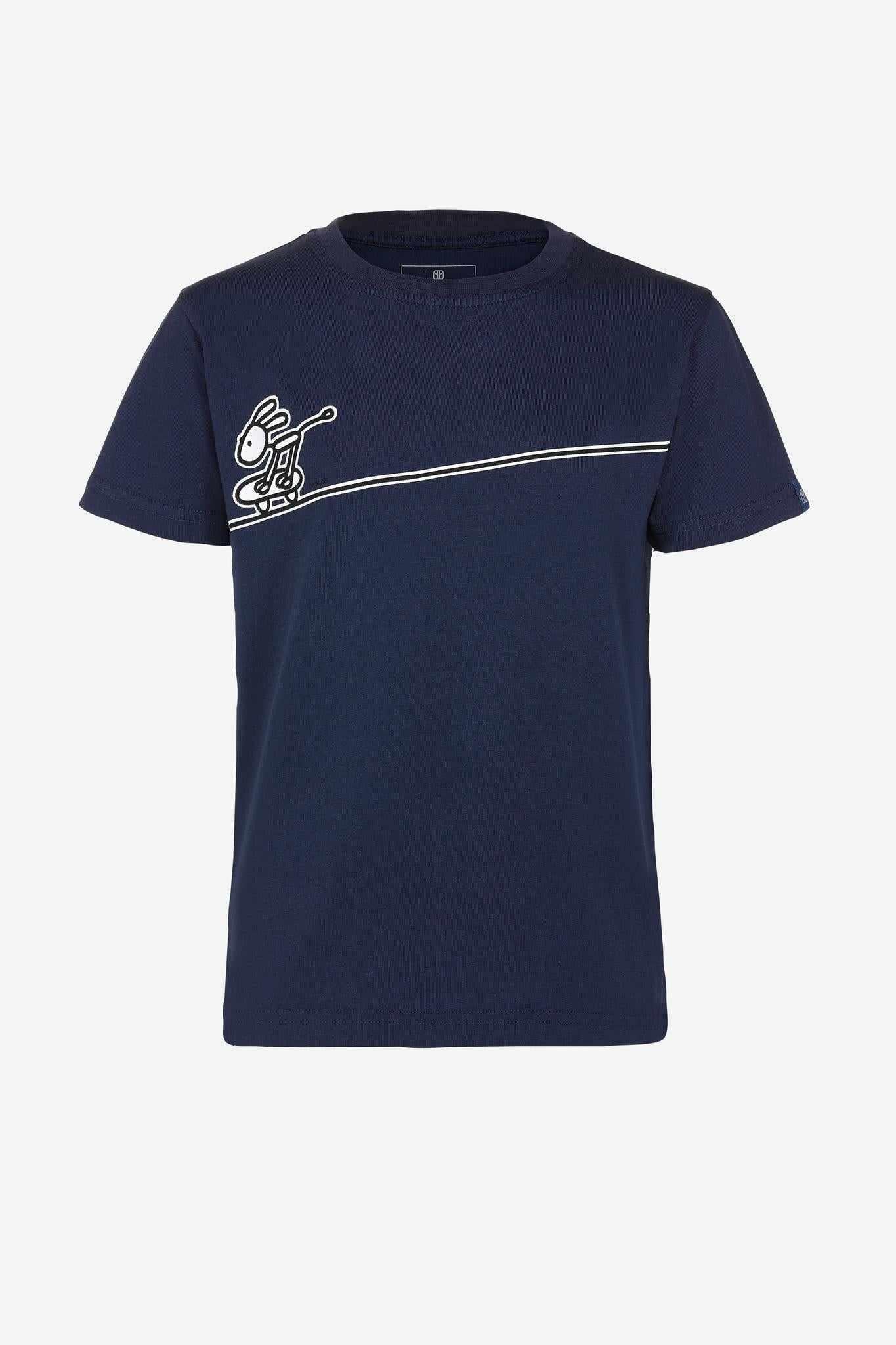 SKATEHUND-Kinder T-Shirt GOTS-Elkline-1