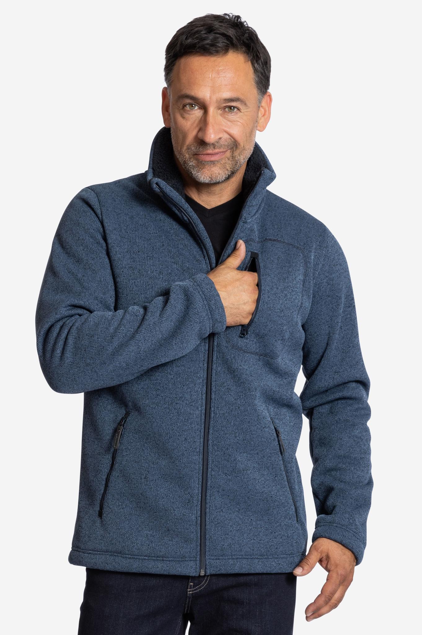 FAT CHANCE-Herren Fleecejacke-Elkline-20