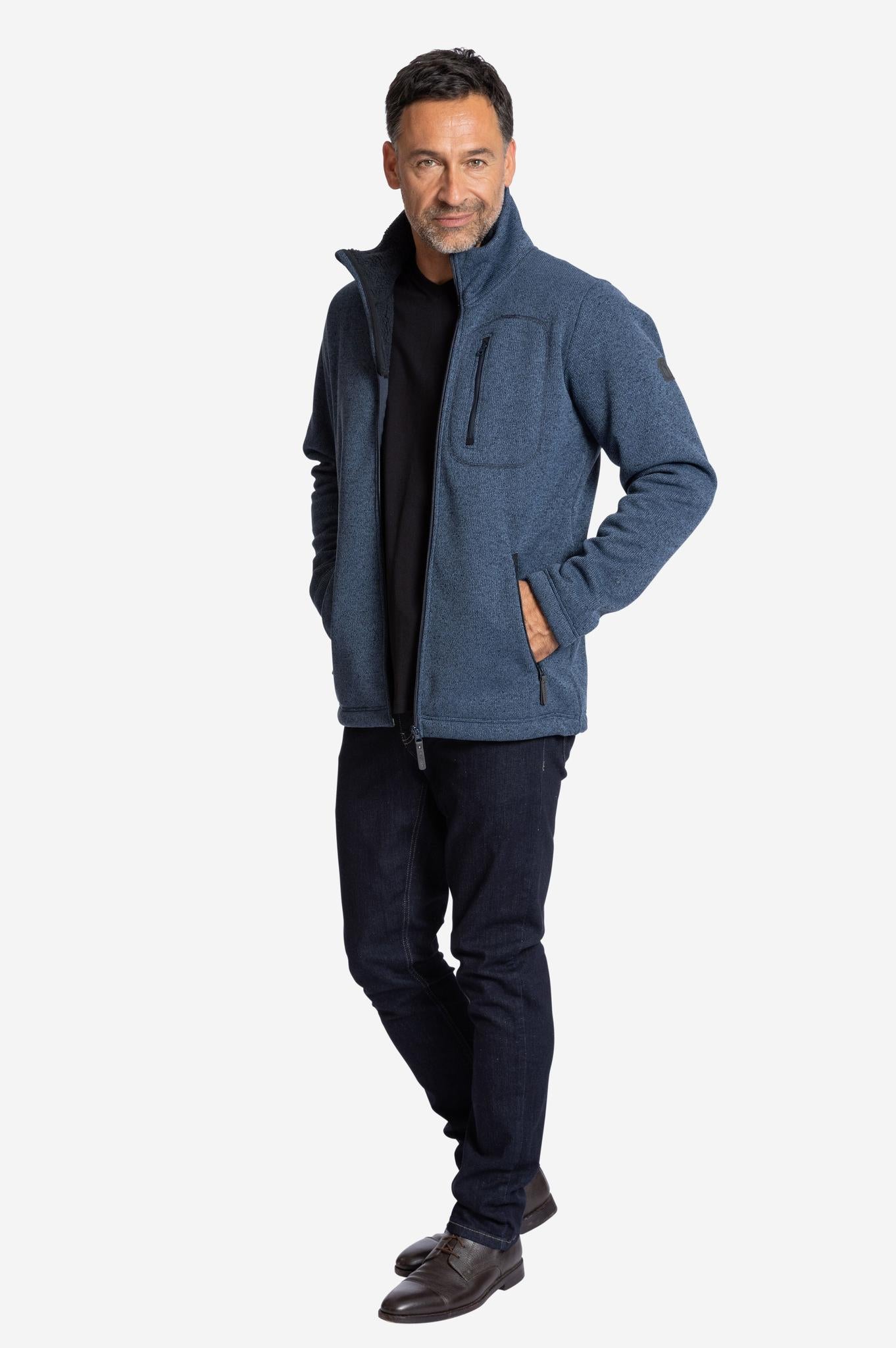 FAT CHANCE-Herren Fleecejacke-Elkline-27