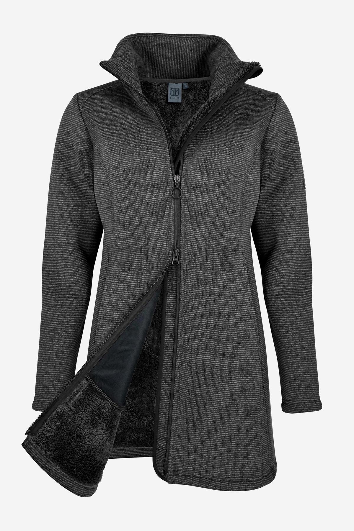 LEEVKE Damen Fleecemantel