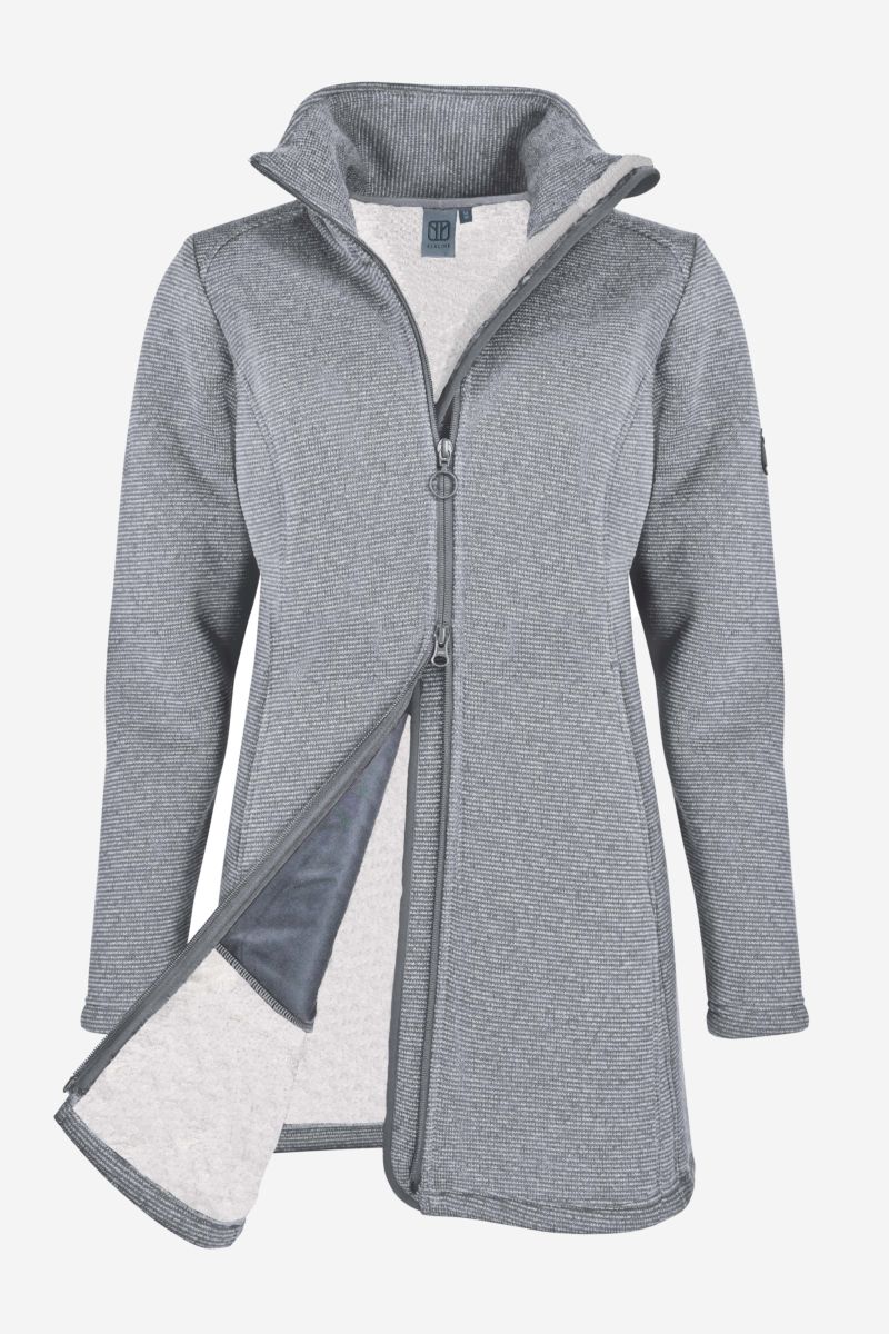 LEEVKE Damen Fleecemantel
