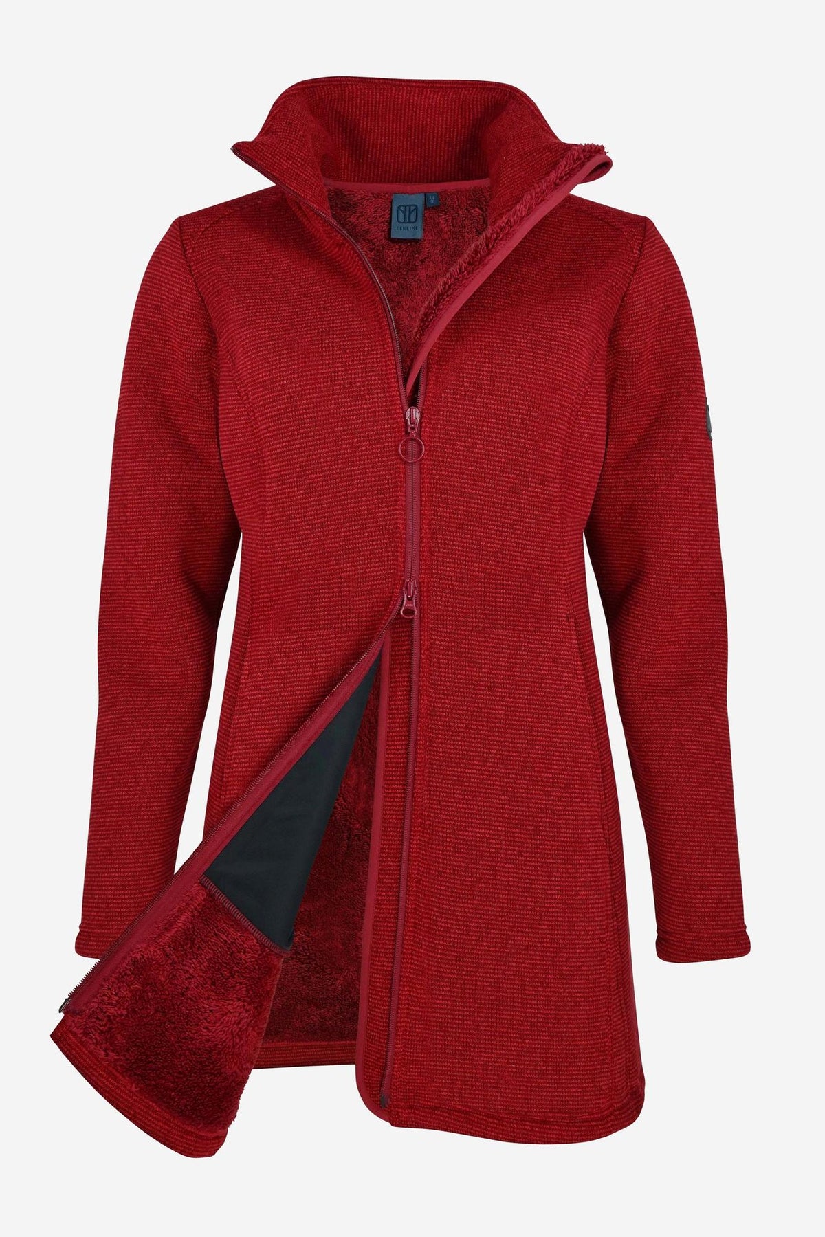 LEEVKE Damen Fleecemantel