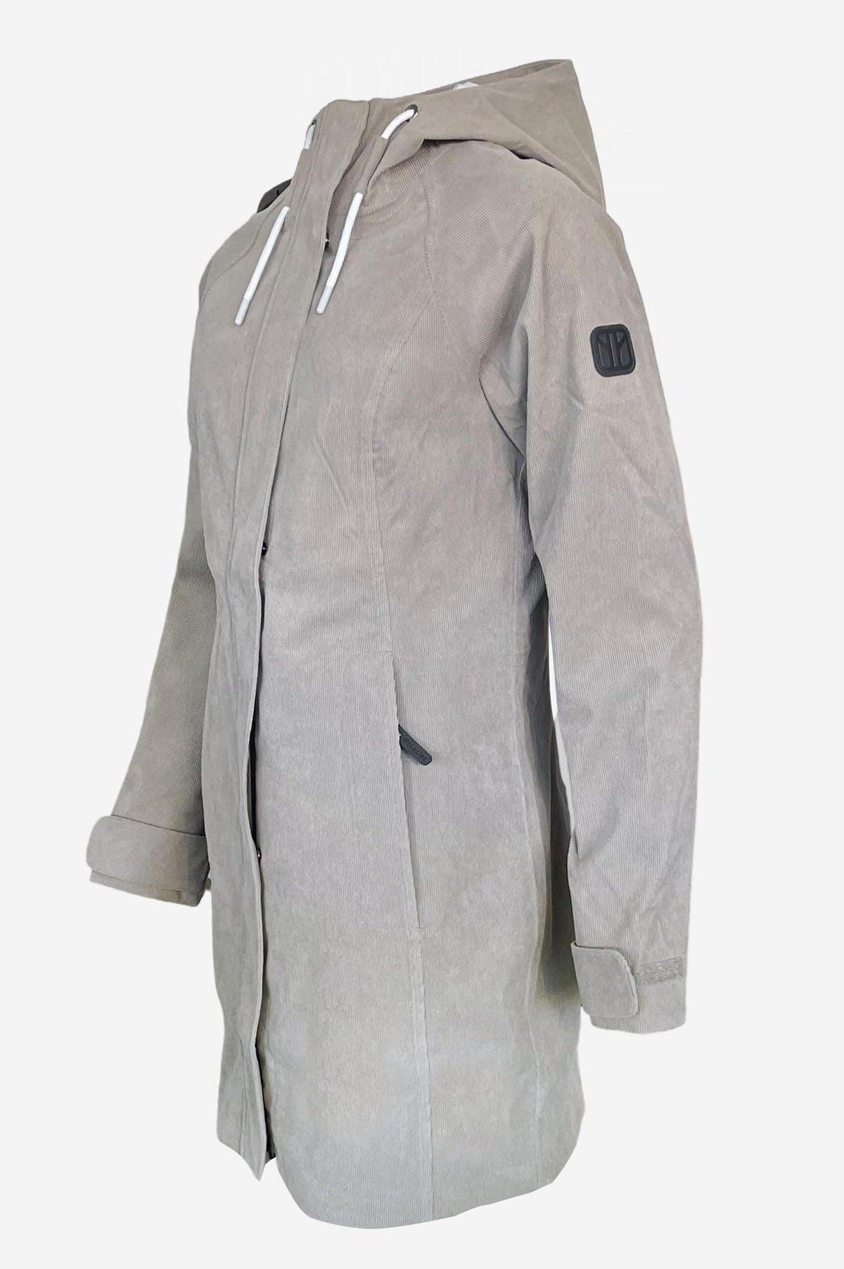 HASTENICHTGESEHEN Women's Corduroy Raincoat