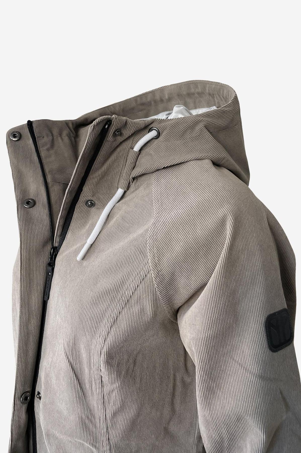 HASTENICHTGESEHEN Women's Corduroy Raincoat