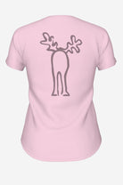 RUDOLFINE-Retro Elch T-Shirt aus reiner Bio-Baumwolle für Damen-Elkline-6
