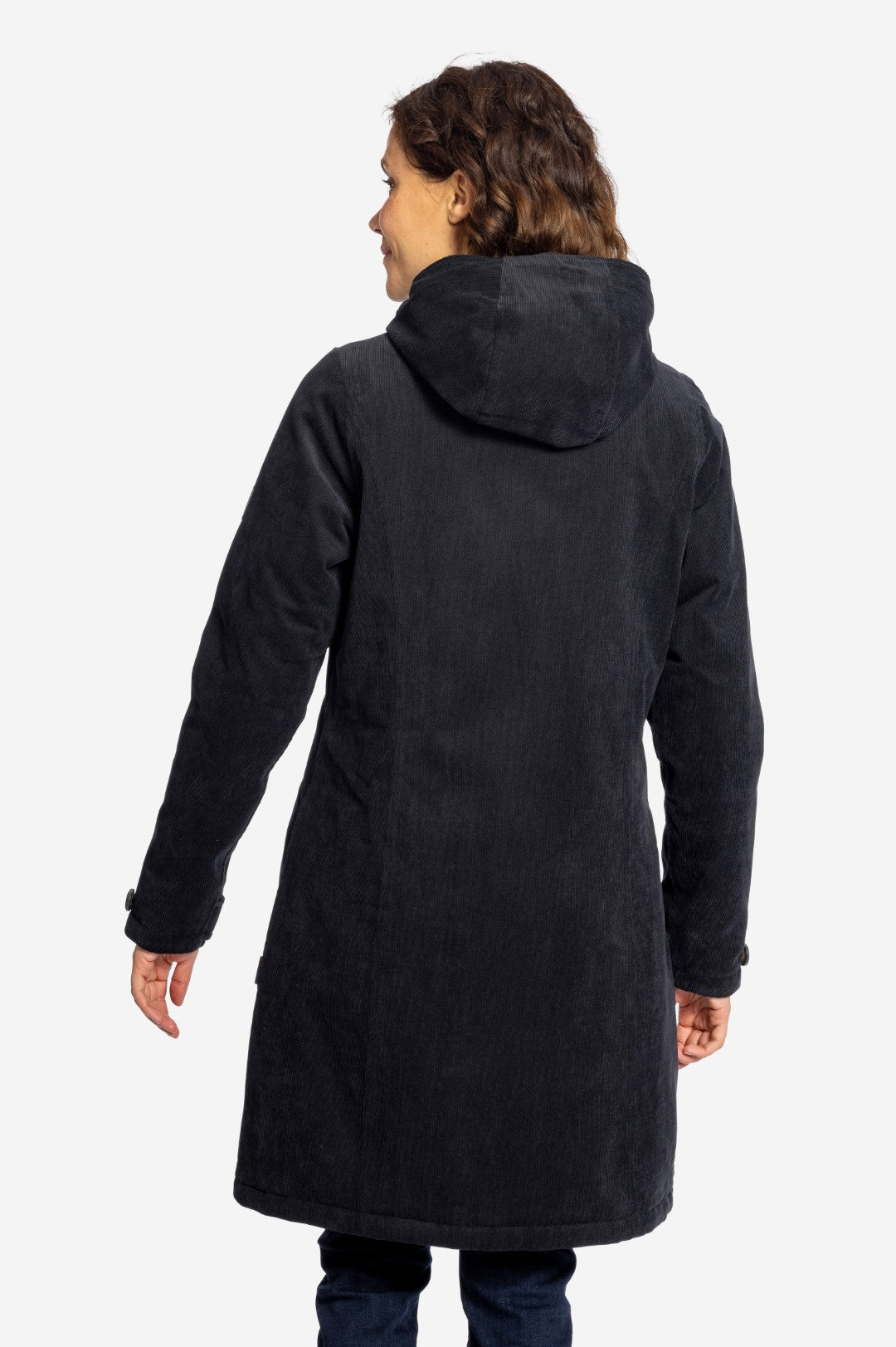 GLASGOW-Wasserdichter Cord Wintermantel für Damen-Elkline-24