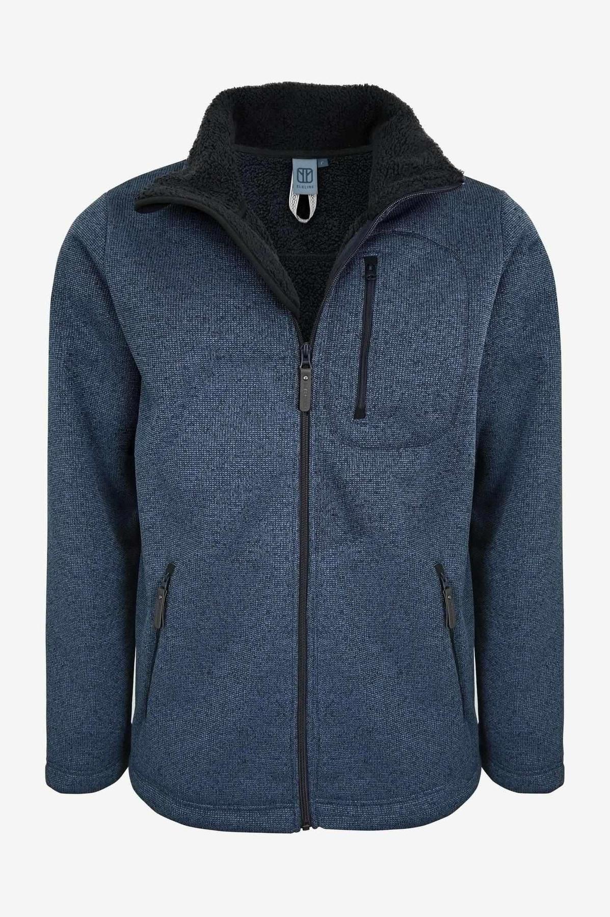 FAT CHANCE-Herren Fleecejacke-Elkline-23