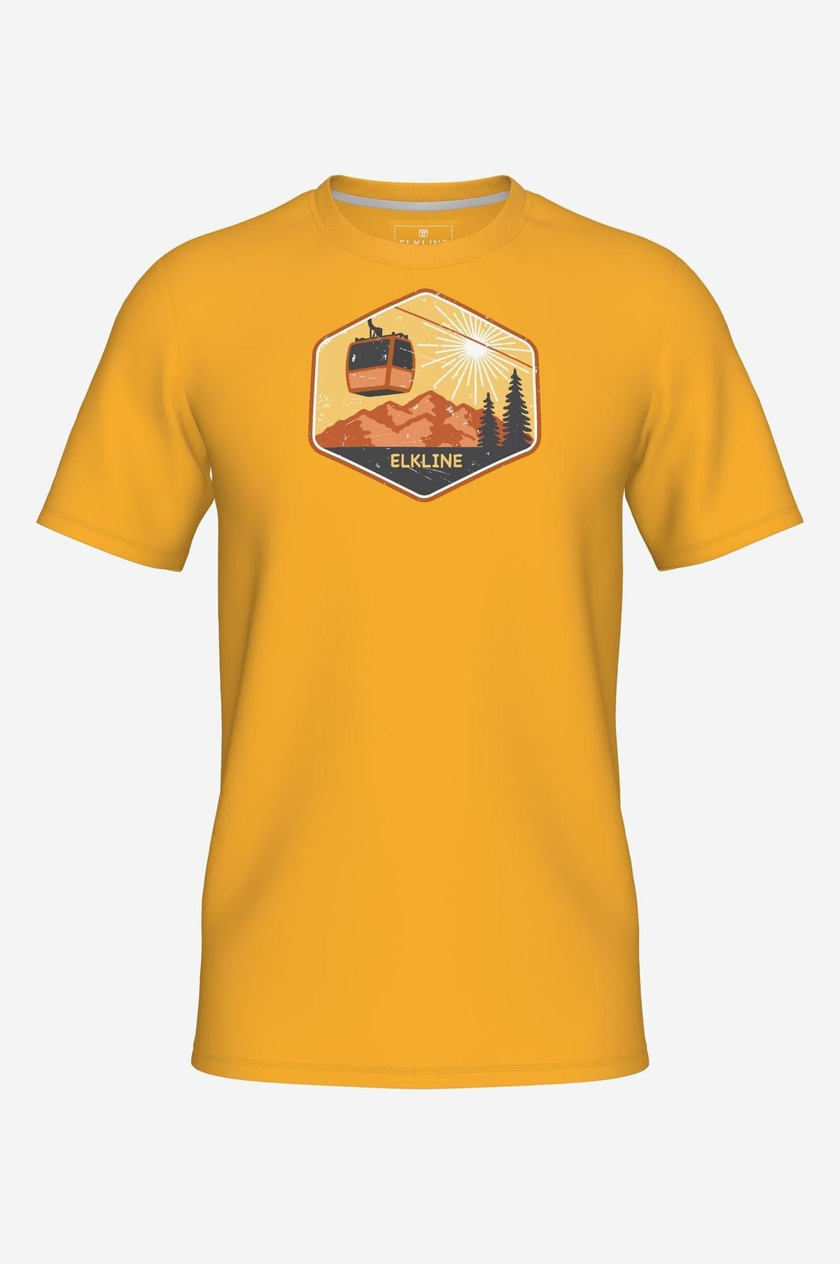 MITTELSTATION-Herren T-Shirt-Elkline-1