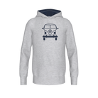 stiluette Men Hoodie - greymelange