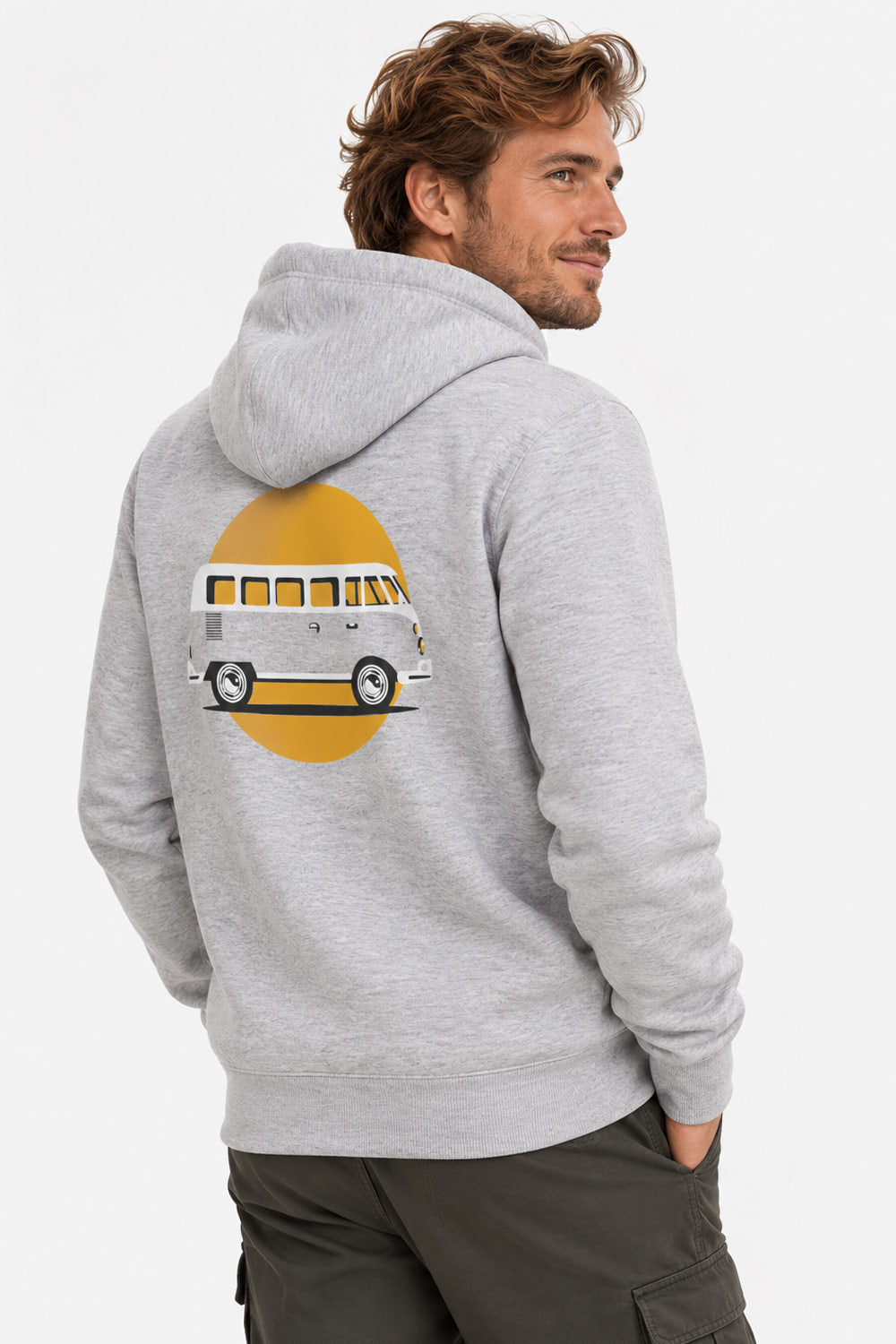Offroad - Herren Hoodie Greymelange