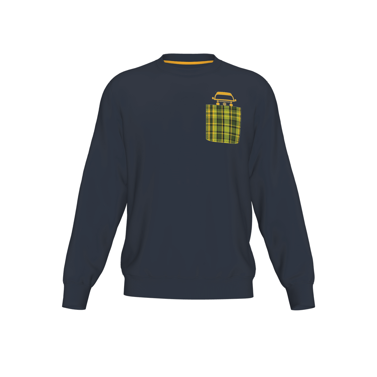 Vanaufsherz Men Crew Neck - nightblue