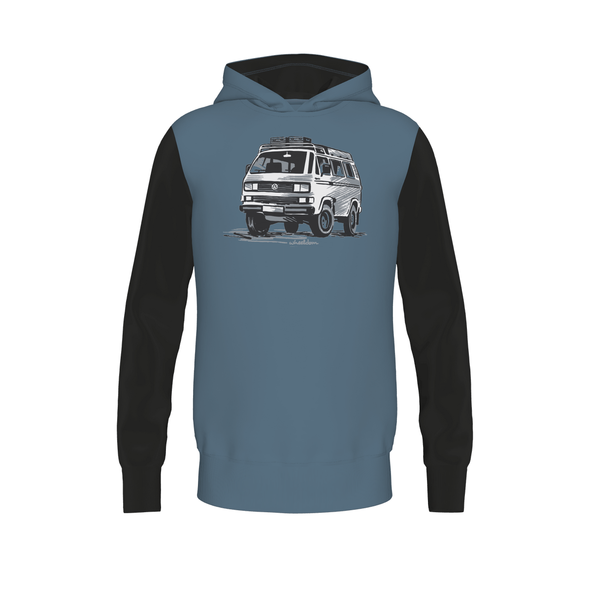 Sowasvon Kids Hoodie - bluegrey