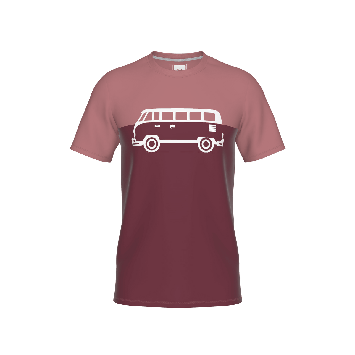 Abfahrt Kids T-Shirt - nightred-rose