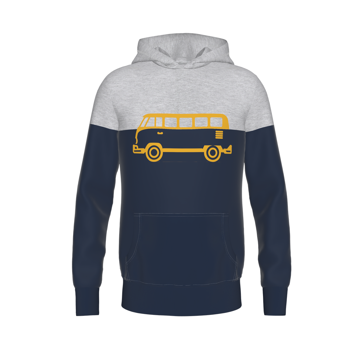 Lovelingsteil Unisex Hoodie - darknavy-greymelange