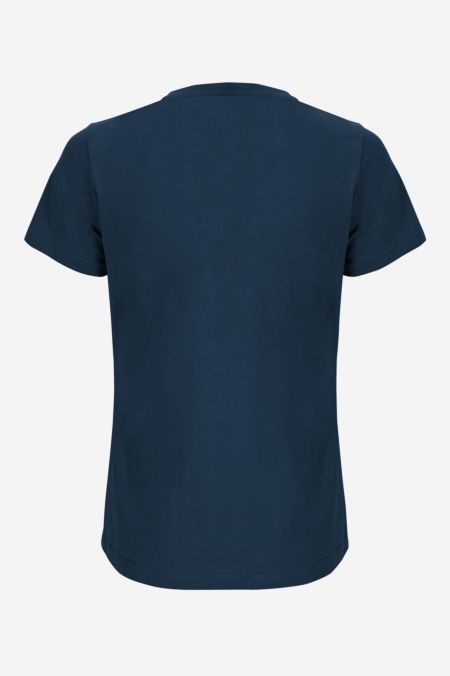 COUPLE BIKE T-Shirt aus reiner Bio-Baumwolle für Damen darkblue - Elkline
