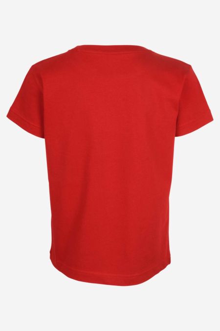 T-Shirt Bio-Baumwolle Elkline aus - reiner chilipepperred Bulli für house tiny Kinder