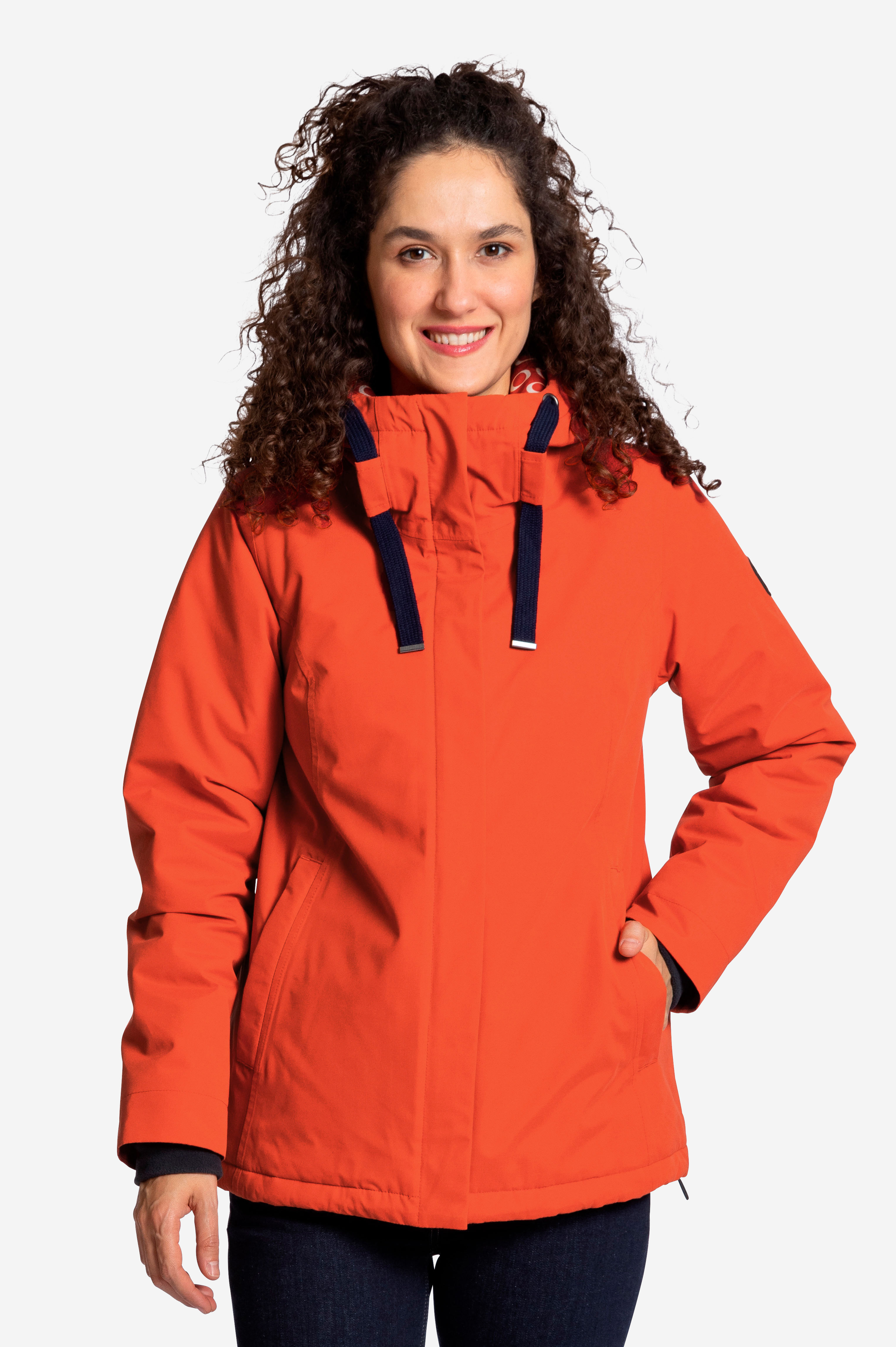 SHORT STORY Wasserdichte Winterjacke für Damen mandarin - Elkline