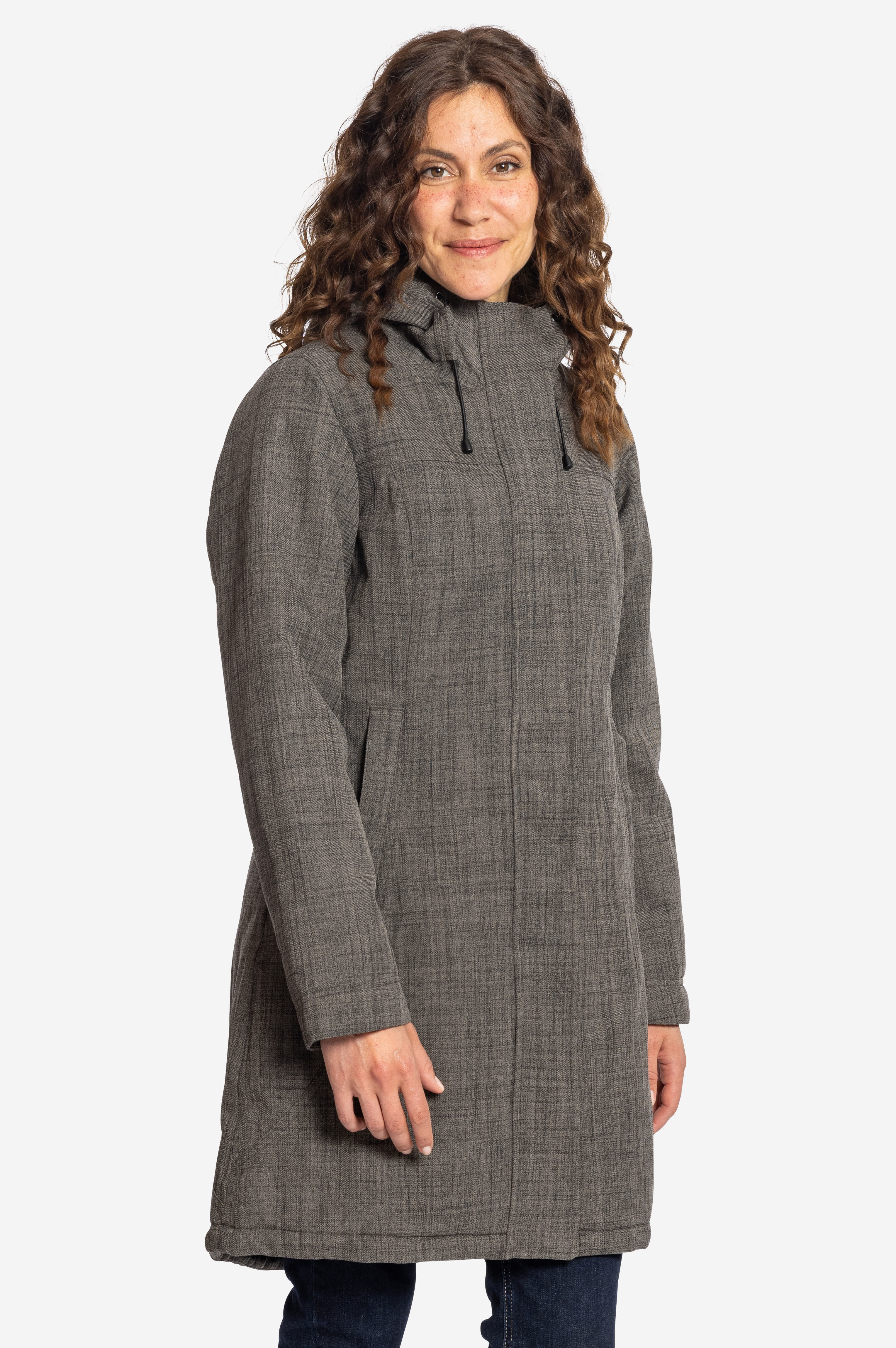 APRES SKI Wasserdichter Wintermantel für Damen camel Elkline